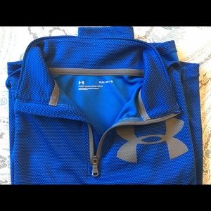 Boys Under Armour 3/4 zip pullover